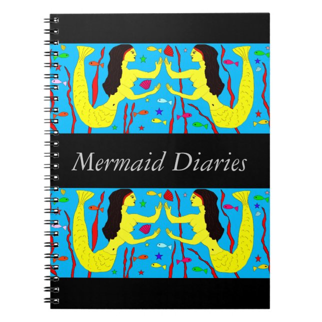 Mermaid Diaries Notebook (Front)