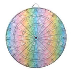 Mermaid Dragon Scales Dartboard