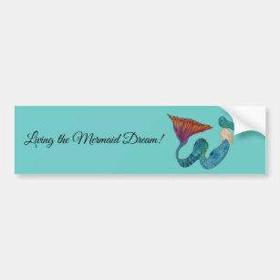Mermaid Dream Bumper Sticker