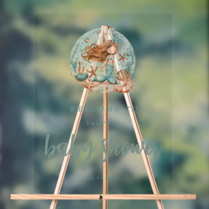 Mermaid Dreams Kids Acrylic Sign