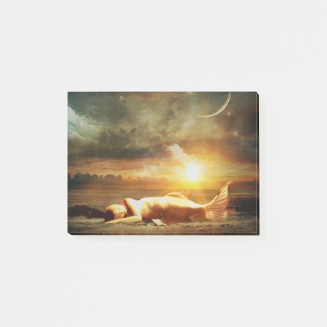 Mermaid Dreams Post-it Notes (Front)