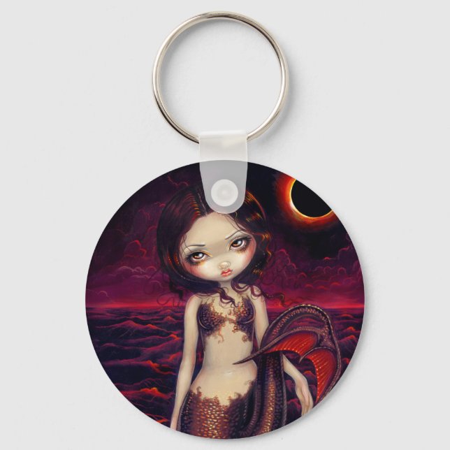 "Mermaid Eclipse" Keychain (Front)