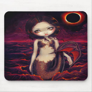 "Mermaid Eclipse" Mousepad