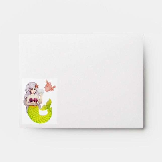 Mermaid Envelopes (Front)