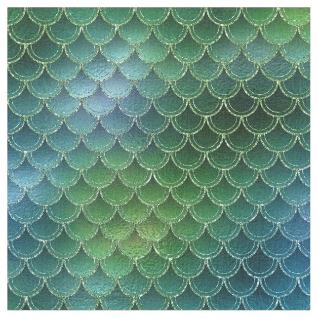 Mermaid Fabric (Close Up)
