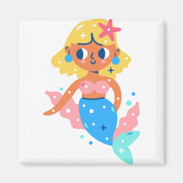 Mermaid fairy magnet (Front)