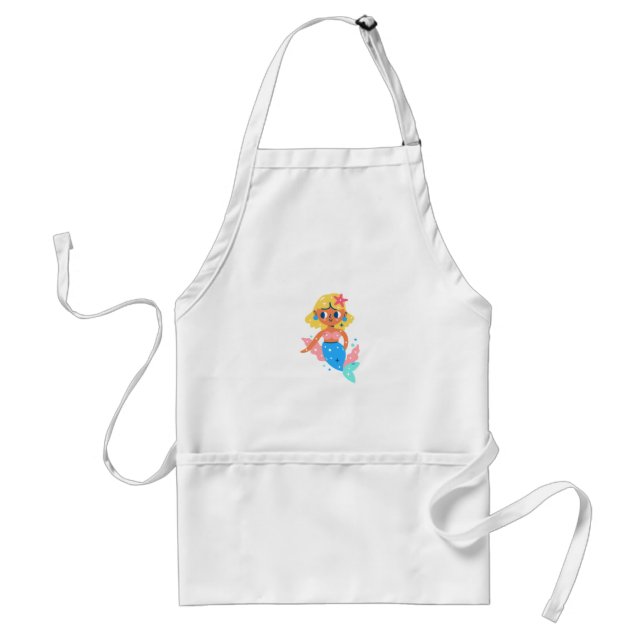Mermaid fairy standard apron (Front)
