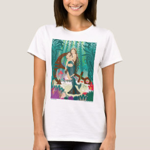Mermaid Family (brunettes) T-Shirt