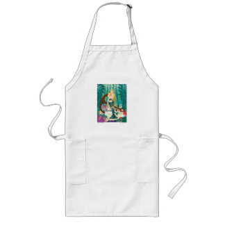 Mermaid Family (dark blondes) Long Apron