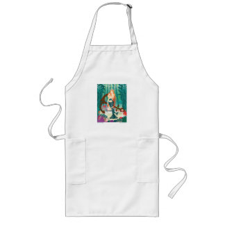 Mermaid Family (redheads) Long Apron