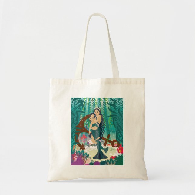Mermaid Family Tote Bag (Front)