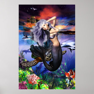 Mermaid Fantasea Poster