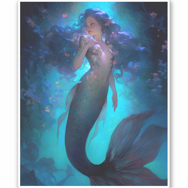 Mermaid Fantasy Art (Front)
