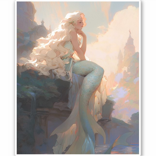 Mermaid Fantasy Art (Front)