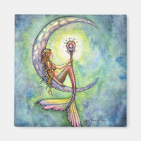 Mermaid Fantasy Fairy Art by Molly Harrison