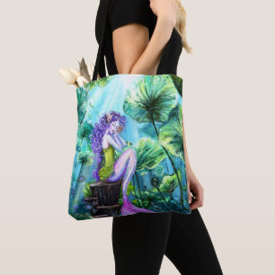 Mermaid Fantasy Tote Bags