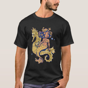 Mermaid Fish Mythical Half-Human Half-Fish Underwa T-Shirt
