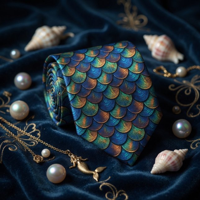 Mermaid Fish Scale  Tie (Creator Uploaded)