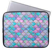 Mermaid fish scale wave japanese seamless pattern.