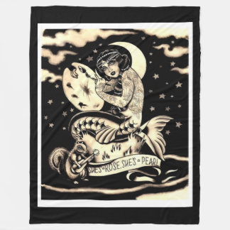 mermaid  fleece blanket