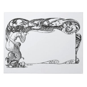 Mermaid Framed Notepad