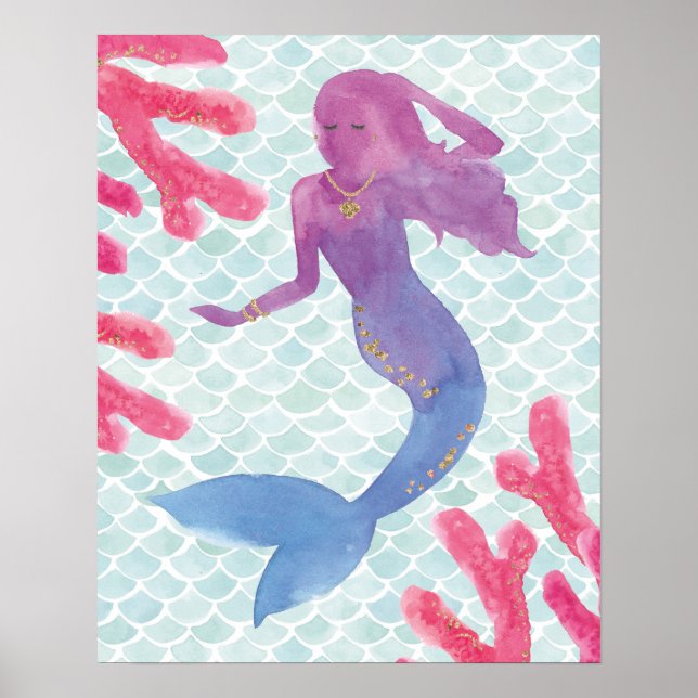 Mermaid Friends I Poster (Front)