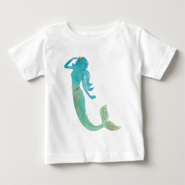 Mermaid Friends IV Baby T-Shirt (Front)