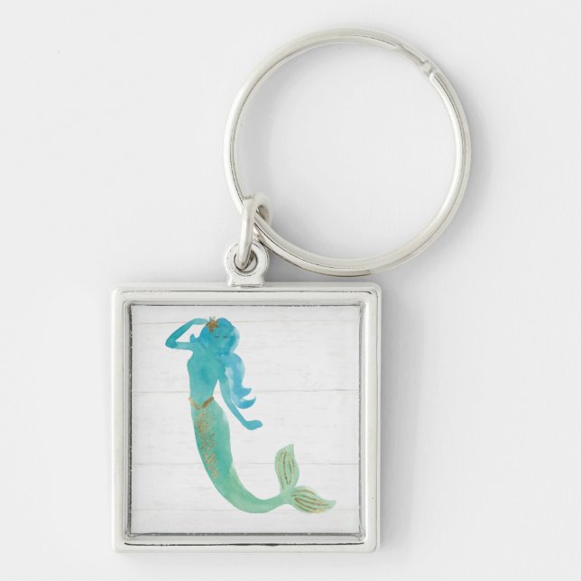 Mermaid Friends IV Key Ring (Front)