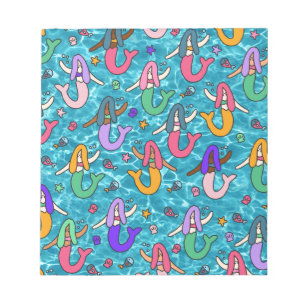 Mermaid friends notepad