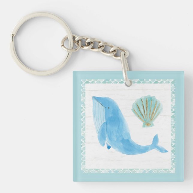 Mermaid Friends VII Key Ring (Front)