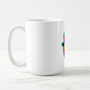 Mermaid Garden Hamsa Art Coffee Mug