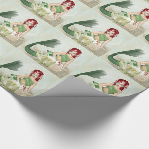 Mermaid Gift Wrap, wrapping paper roll