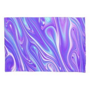 Mermaid Giggles Abstract Pillowcase