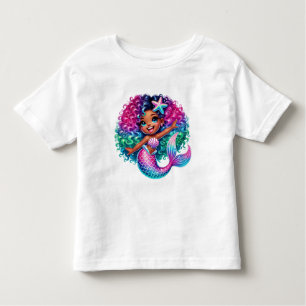 Mermaid Girl Toddler T-Shirt