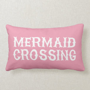 Mermaid Girls Nursery Bedroom Decor Pillow