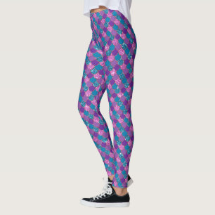 Mermaid Glitter Leggings