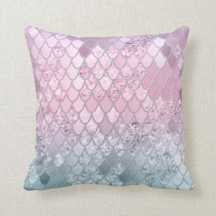 Mermaid Glitter Scales #2 Cushion