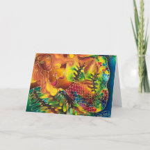MERMAID GREETING CARD