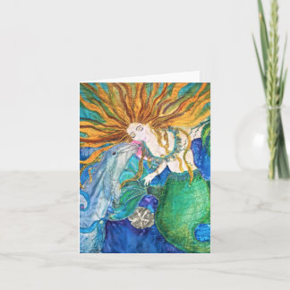 Mermaid Greeting Card