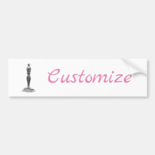 Mermaid Hold Heart Thunder_Cove Bumper Sticker