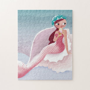 Mermaid Ice Cream Puzzle