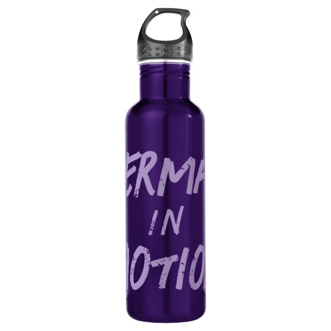 "Mermaid In Motion" Water Bottle (Front)