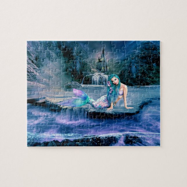 Mermaid in the Water Jigsaw Puzzle (Horizontal)