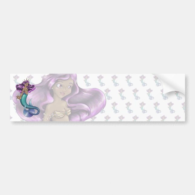 Mermaid Iole Bumper Sticker (Front)
