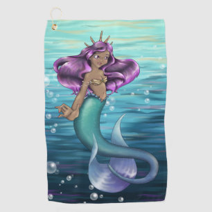 Mermaid Iole Golf Towel