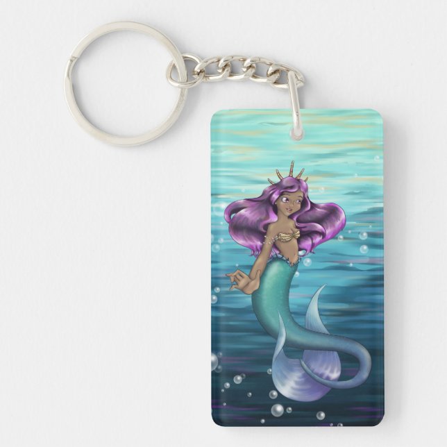 Mermaid Iole Key Ring (Front)