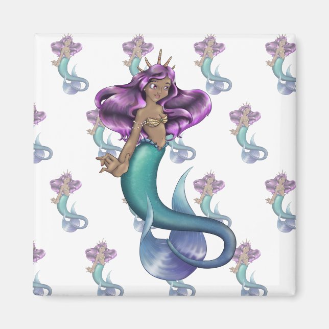 Mermaid Iole Magnet (Front)