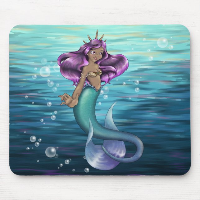 Mermaid Iole Mouse Pad (Front)