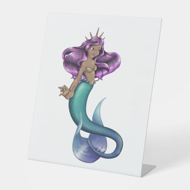 Mermaid Iole Pedestal Sign (Front)