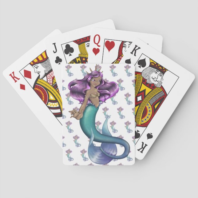 Mermaid Iole Playing Cards (Back)